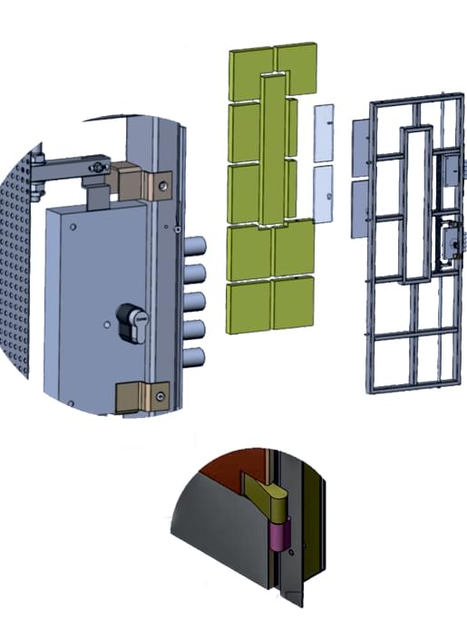 1-6 MULTIFUNCTIONAL SECURITY DOORS "EGIDA"